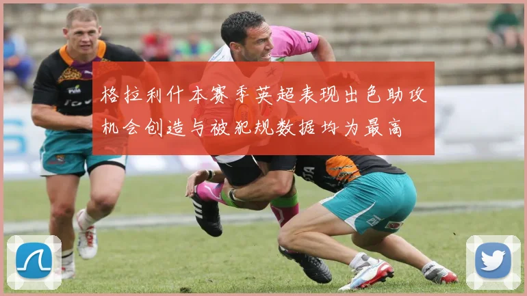 格拉利什本赛季英超表现出色助攻机会创造与被犯规数据均为最高